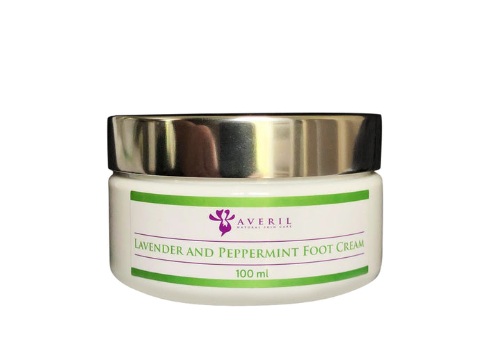 Lavender and Peppermint Foot Cream (Refreshing & Relaxing)