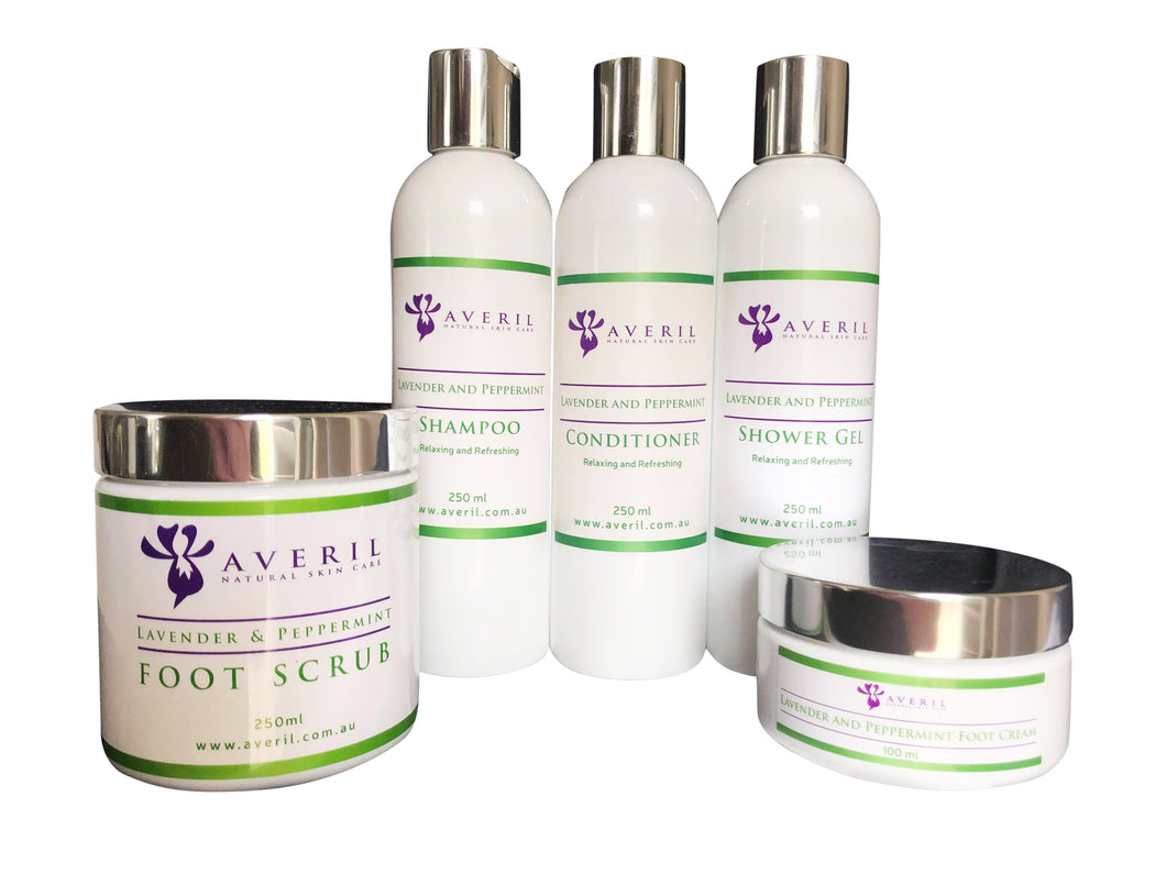 Averil Lavender and Peppermint Range (Refreshing and Relaxing)