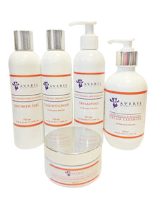 Averil Sweet Orange and Mandarin Range (Normal to Oily Skin and Hair)